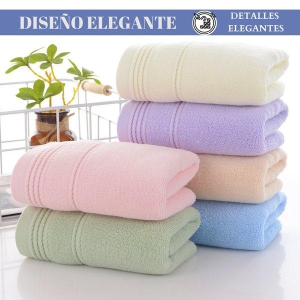 Pack 3 Toallas Baño 100% Algodón De 70x140 Cm 450gr
