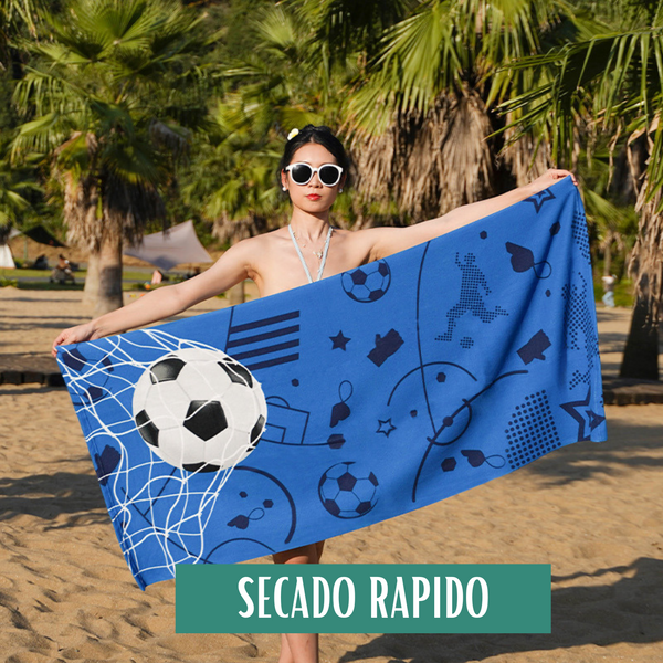 Toalla para hombre de microfibra secado rapido playa viaje 75x150 cm
