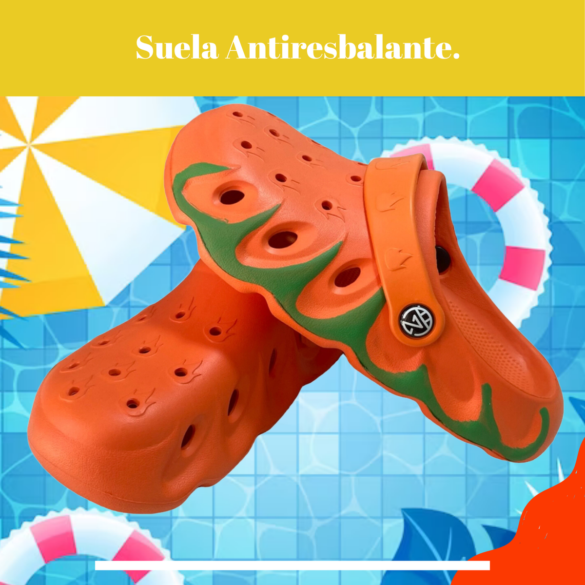 Zuecos Chalas Niño Niña Sandalias Infantil Goma Piscina