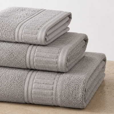 Set de Toallas de Baño Premium 100% Algodón 700 GSM | 3 Piezas