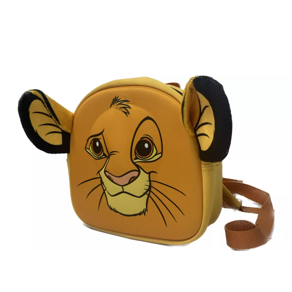 Mochila Pre-escolar 3d El Rey Leon Simba + Arnes Antiperdida Disney