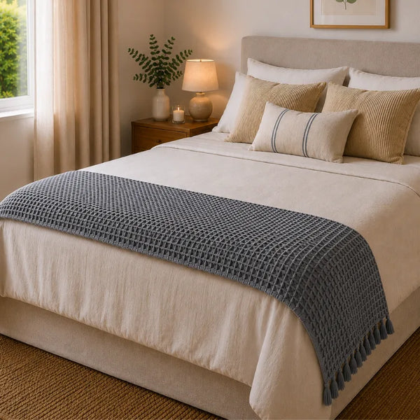 Piecera Decorativa Textura Waffle 80x160