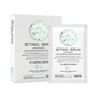 Máscara facial coreana OOTD Retinol Serum Plumping, con textura cremosa y efecto reafirmante en la piel.