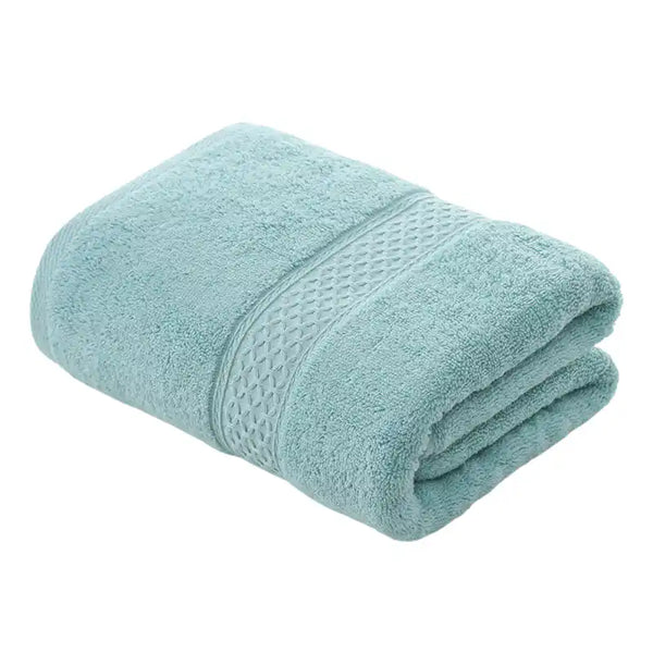 Toalla de baño de cuerpo en algodón grueso de la marca Enigma Store, suave y absorbente para uso diario.