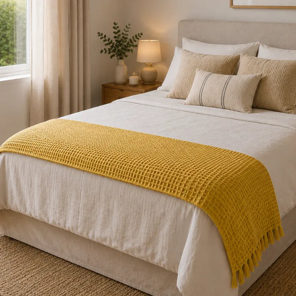 Piecera Decorativa Textura Waffle 80x160