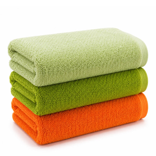 Pack 3 Toalla de Baño 70x140 cm Algodón 450 Grs