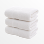 Pack 4 Toalla Blanca Mano Algodon Peluqueria Hotel Spa 35x75