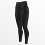 Calza Mujer Negra Larga Biker Deportes Lycra