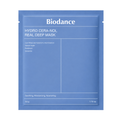 Máscara facial coreana BIODANCE Hydro Cera-nol Real Deep para hidratación y cuidado profundo de la piel.