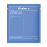 Máscara facial coreana BIODANCE Hydro Cera-nol Real Deep para hidratación y cuidado profundo de la piel.