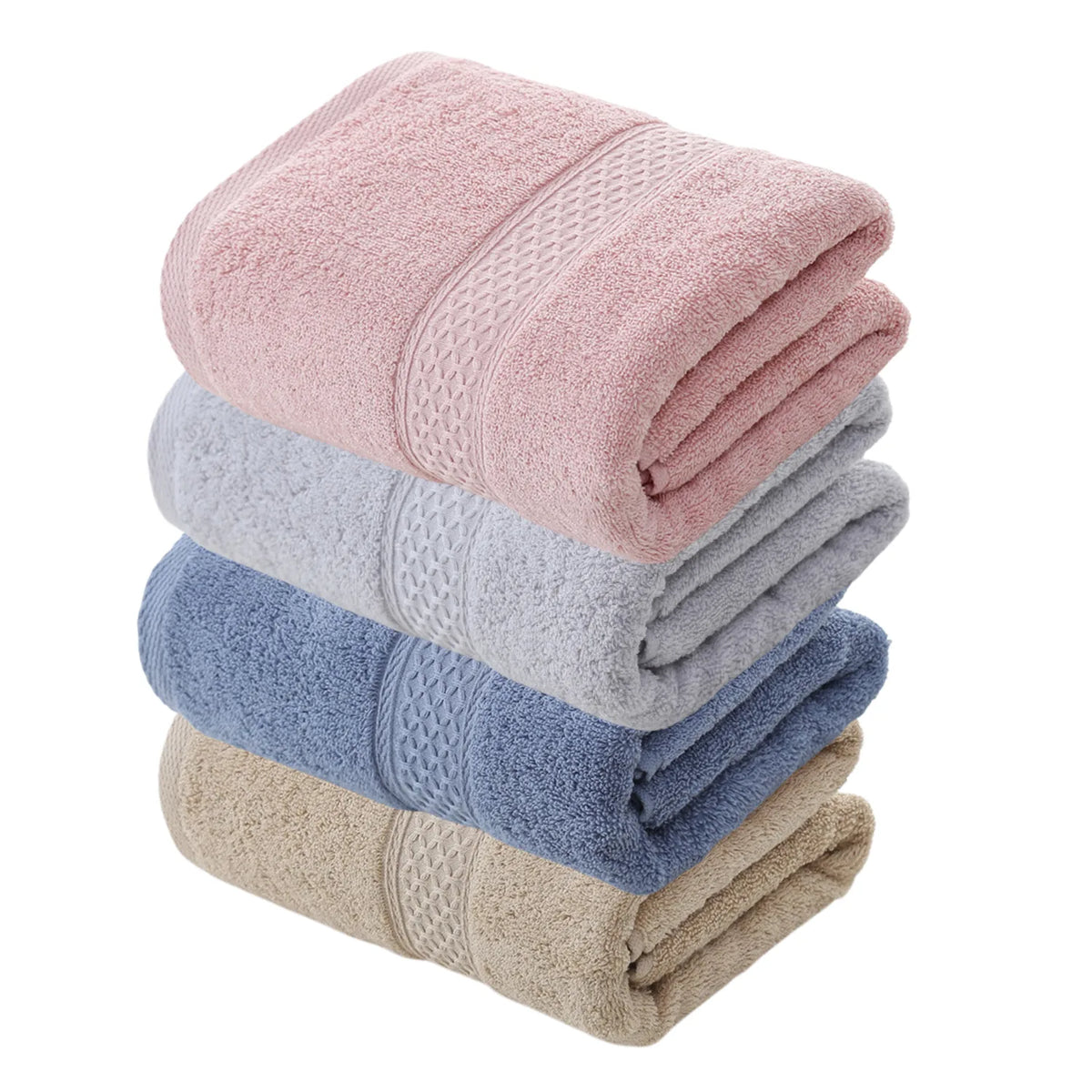 Pack De 3 Toallas De Baño Algodon De Cuerpo 70x140cm de 450grs | Enigma Store Chile