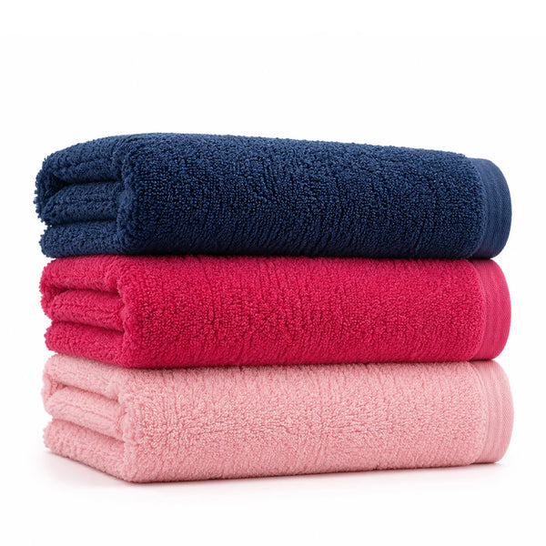 Pack 3 Toalla de Baño 70x140 cm Algodón 450 Grs