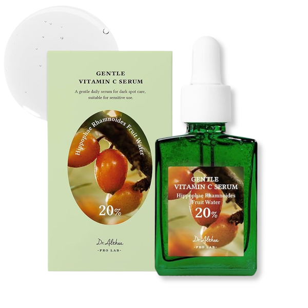 Suero facial Dr Althea con vitamina C, 30 ml, en envase de vidrio, para cuidado de la piel y luminosidad natural