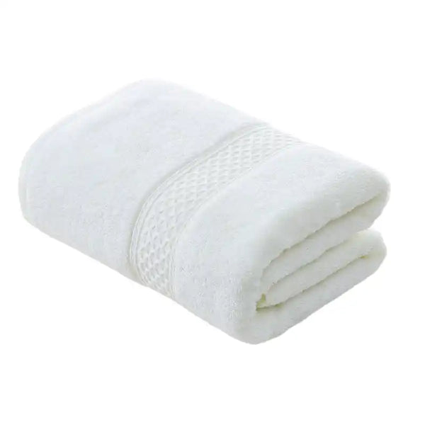 Toalla de baño de cuerpo gruesa de algodón 100% de Enigma Store, con textura suave y absorbente para secar cómodamente.