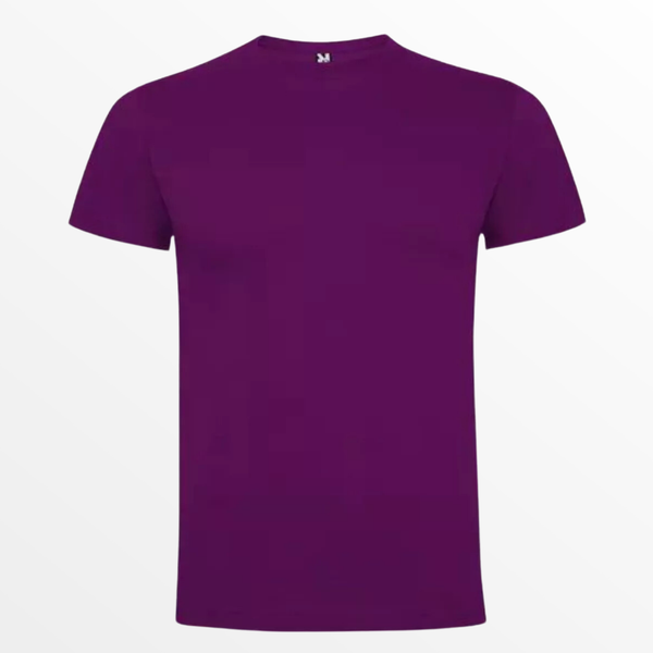 Polera Purpura Dogo Premium Algodón Ideal Para Estampar