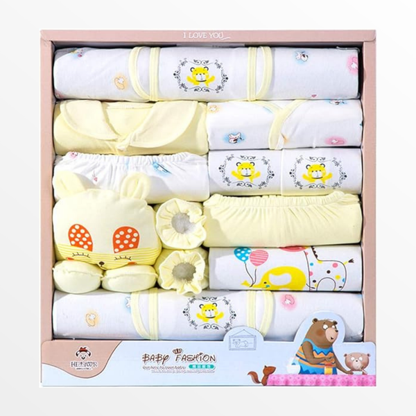 Pack Ajuar Bebe Recién Nacido De 18 Pcs