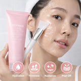 Mascarilla facial de cristal con colágeno de Mixsoon, producto coreano de cuidado de la piel, en envase de 80ml