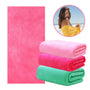 Toalla de microfibra para baño de secado rápido, ideal para natación, viaje y gimnasio, de la marca Enigma Store en color suave.
