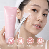 Mascarilla facial de cristal con colágeno de Mixsoon, producto coreano de cuidado de la piel, en envase de 80ml