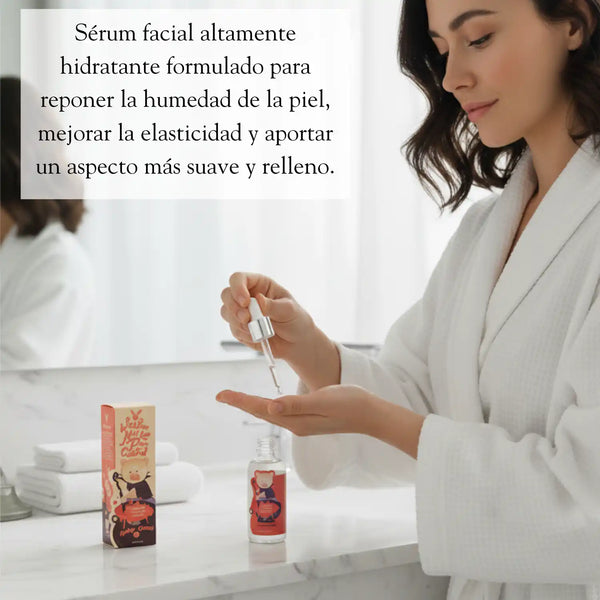 Suero hidratante Elizavecca Witch Piggy Hell Pore Control con ácido hialurónico al 97% en envase de skincare.