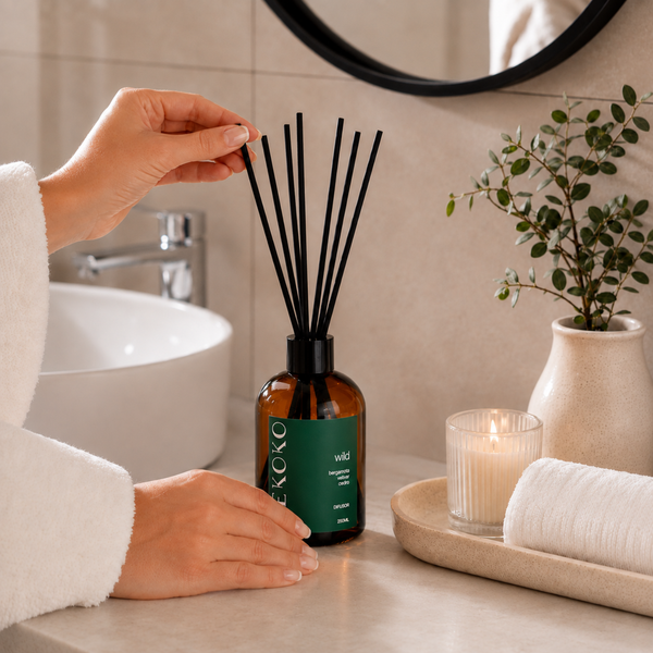 Difusor Ambiental con Varillas Wild Ámbar 250ml