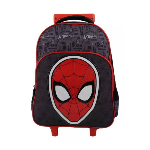 Mochila Infantil Escolar Con Ruedas Spiderman