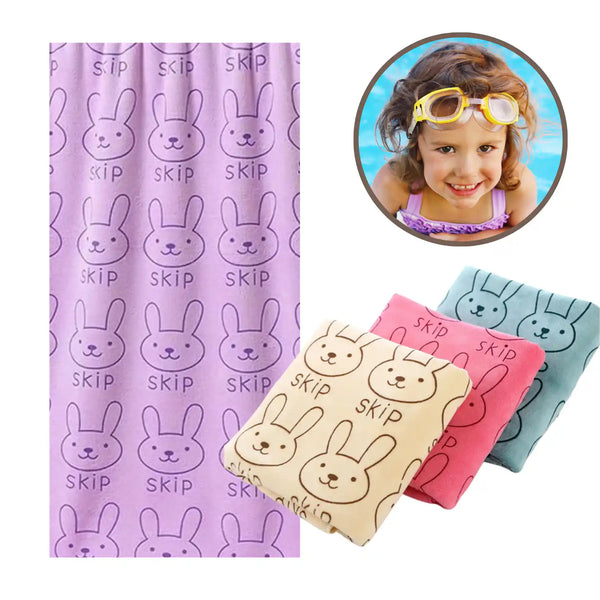 Toalla de microfibra para niña, secado rápido, suave y absorbente, ideal para la playa o piscina, de la marca Enigma Store.