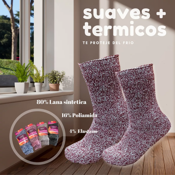 Pack 2 Calcetines Ultra Termico De Invierno