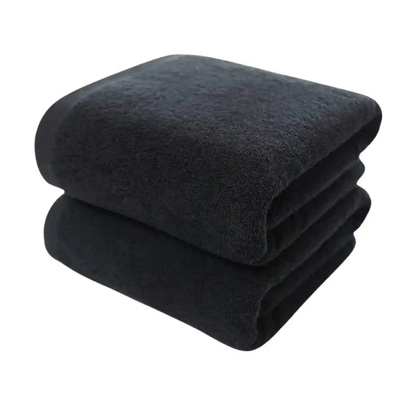 Seis toallas de microfibra de 40x80 cm de la marca Enigma Store, ideales para peluquería, hotel, spa o gimnasio.