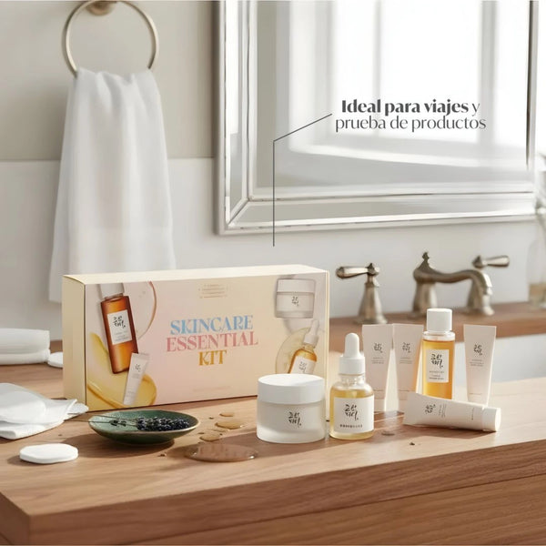Kit de cuidado de la piel coreano Beauty of Joseon con productos esenciales para una rutina de belleza natural.