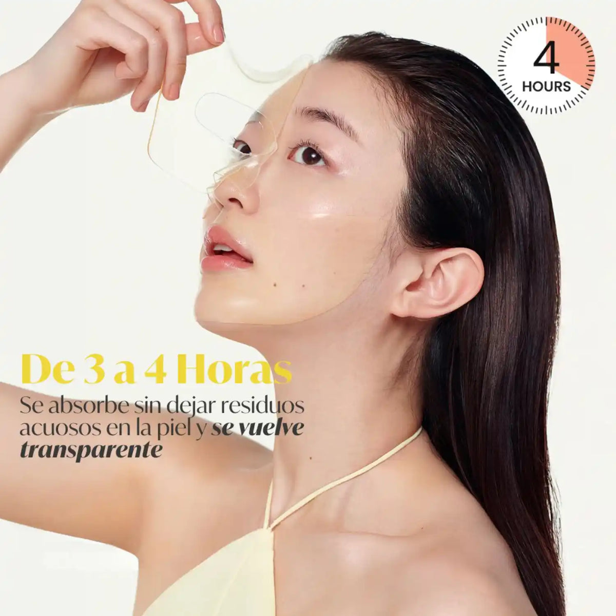 Mascarilla facial coreana BIODANCE Radiant Vita Niacinamide, crema para piel radiante y revitalizada, en envase con diseño blanco y azul.
