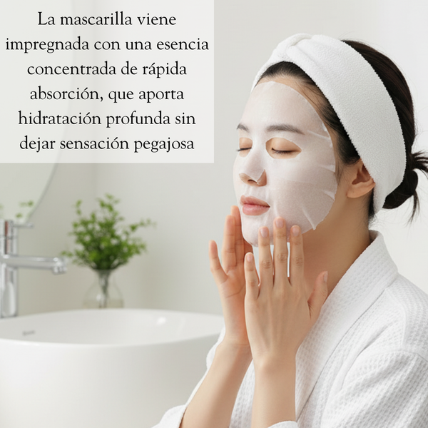 Mascarilla facial CENTELLIAN 24 Madeca Derma para lifting intensivo, con ingredientes coreanos en envase con textura cremosa.
