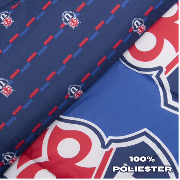 Plumon 1.5 Plazas Microfibra U de Chile Azul