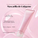 Mascarilla facial de colágeno Mixsoon Glass Skin, envase de 80ml, para cuidado de la piel coreano, con textura y fórmula hidratante.