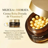 Crema en cápsulas Deep Vita C de Medicube, producto de cuidado facial coreano, con envase de 55 g sobre fondo neutro.