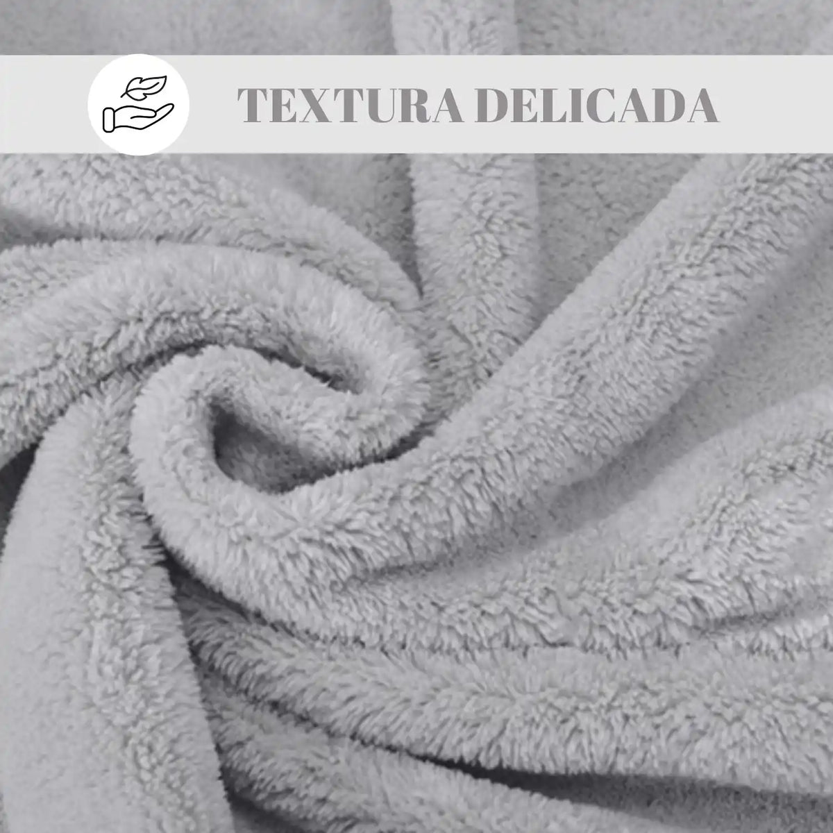 Juego de 2 toallas de baño grandes de microfibra gris, toallas de 90x180 cm con textura suave y absorbente.