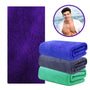 Toalla de microfibra para baño, secado rápido, ideal para natación, viajes y gimnasio, marca Enigma Store, color azul.