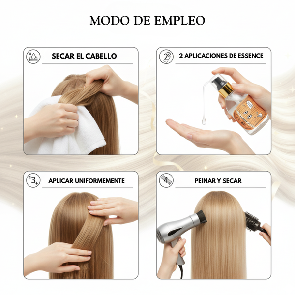 Esencia para cabello Elizavecca CER-100 Collagen Coating A+ Muscle, frasco de 150ml, con diseño en la botella y etiqueta visible.