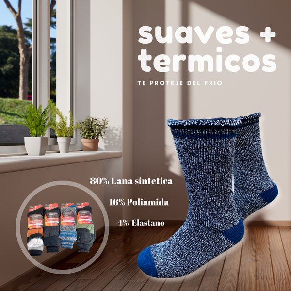 Calcetines Termico De Invierno Caballero