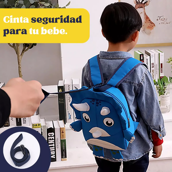 Mochila Bolso Escolar Párvulo Niña Niño Impermeable Infantil