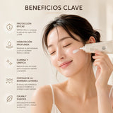 Crema solar coreana de belleza de Joseon, Relief Sun con SPF50+ y ingredientes de arroz y probióticos en envase de 50ml