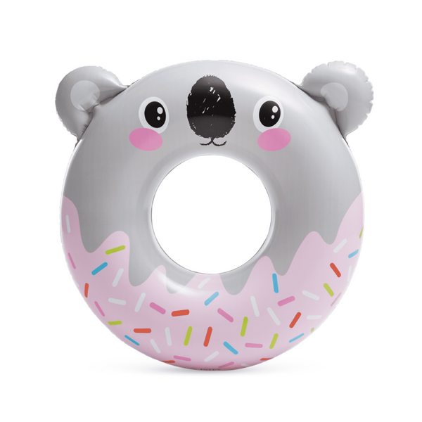 Flotador Inflable Anillo INTEX Cute Animal 76 cm, Diseños Surtidos