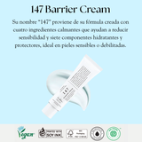 Crema barrera Dr Althea 147 en envase de 50ml, producto de cuidado facial coreano con textura cremosa y suave.