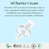 Crema barrera Dr Althea 147 en envase de 50ml, producto de cuidado facial coreano con textura cremosa y suave.
