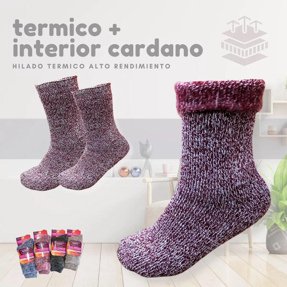 Pack 2 Calcetines Ultra Termico De Invierno