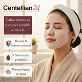 Máscara facial coreana CENTELLIAN 24 Madeca Derma para lifting intensivo, con ingredientes hidratantes y reafirmantes.
