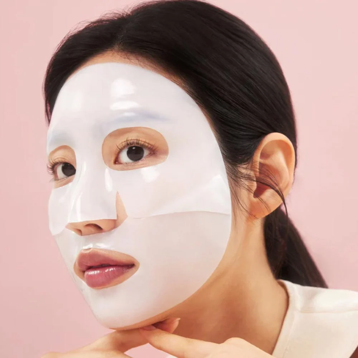 Máscara facial hidratante BIODANCE Hydro Cera-nol Real Deep para cuidado de la piel en Corea, con textura cremosa y suave.