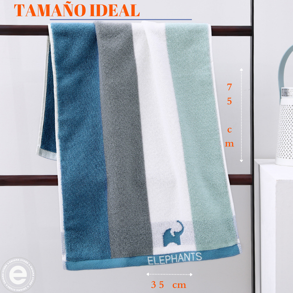 Pack 6 Toallas De Mano Algodón Baño Cocina Hotel Spa 35x75cm