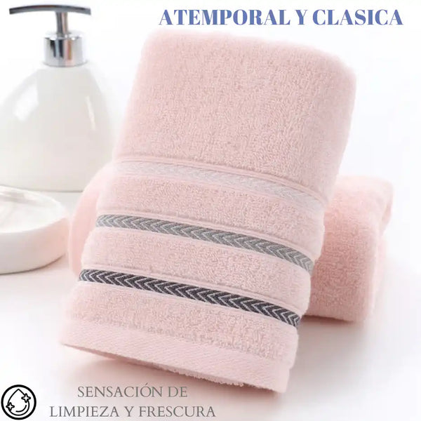 Set de 6 toallas de manos de algodón para cocina y baño, en colores variados, de la marca Enigma Store.
