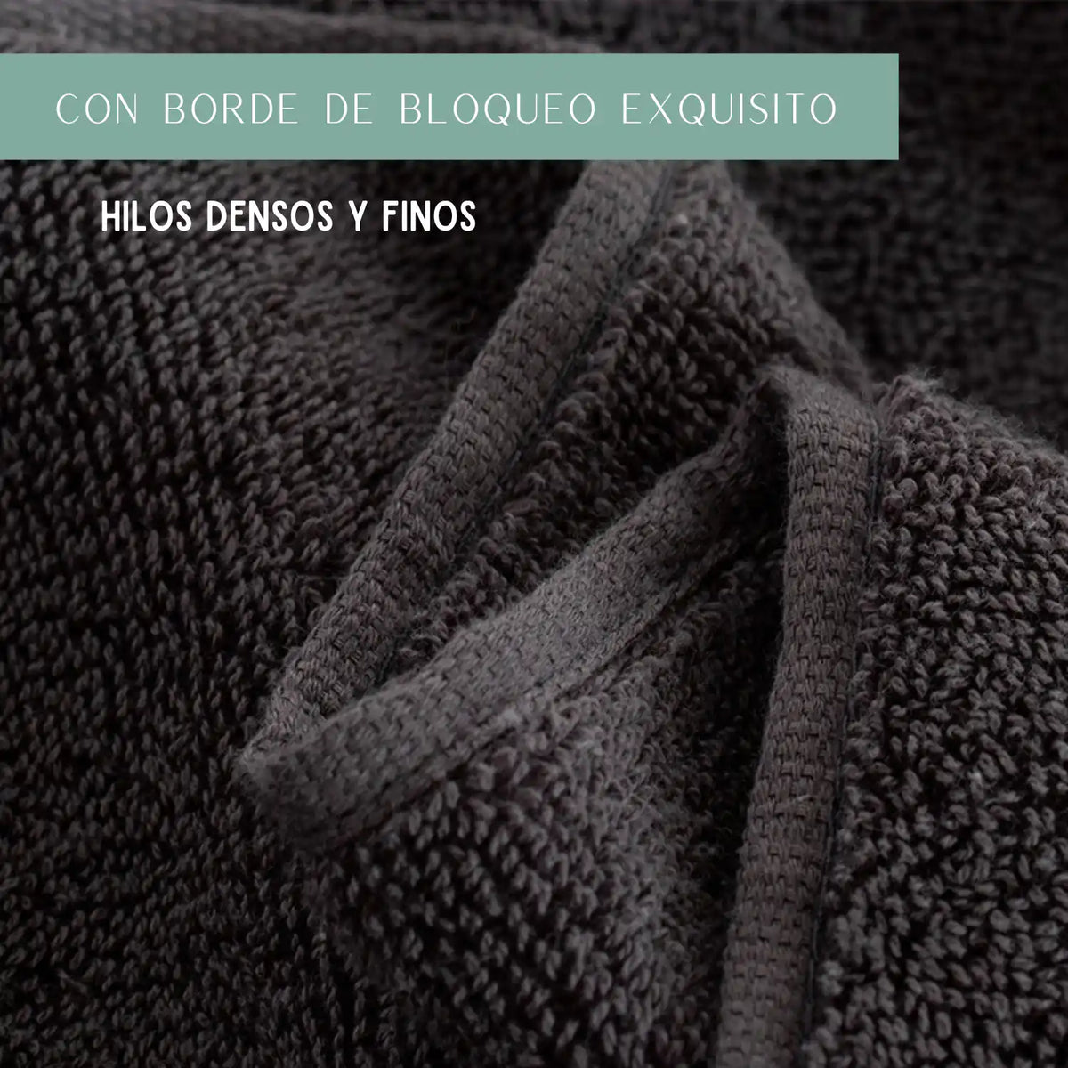 Pack de 3 toallas de algodón negras para peluquería, piso o hotel, tamaño 50x100 cm, de la marca Enigma Store.